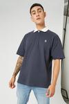 Burton Relaxed Fit Embroidered Rugby Shirts thumbnail 1