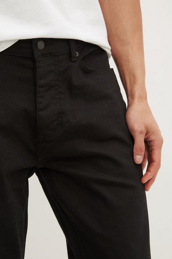 Burton Relaxed Fit Black Jeans 4