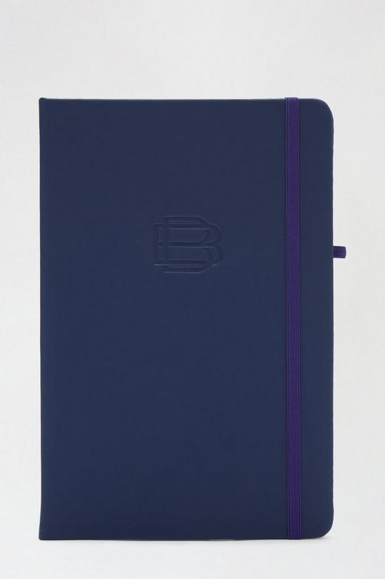 Burton Blue Embossed Notepad 1