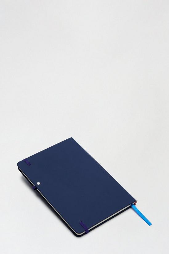 Burton Blue Embossed Notepad 3