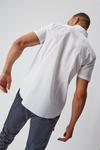 Burton Short Sleeve White Tailored Fit Shirt thumbnail 3
