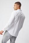 Burton Slim Fit White Textured Shirt thumbnail 3