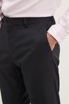 Burton Regular Fit Navy Smart Trousers thumbnail 4
