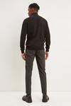 Burton Skinny Fit Charcoal Smart Trousers thumbnail 3