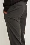 Burton Skinny Fit Charcoal Smart Trousers thumbnail 4