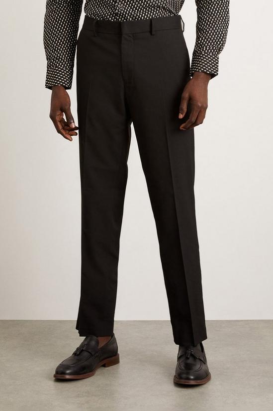 Burton Tailored Black Smart Trousers 2