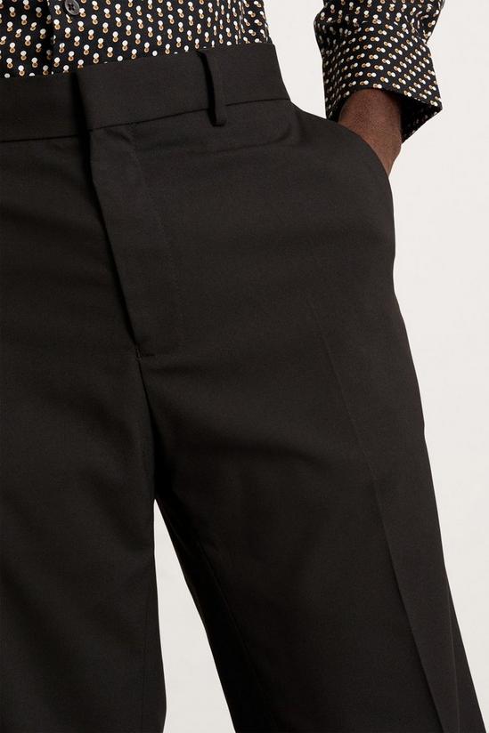 Burton Tailored Black Smart Trousers 5