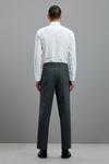Burton Tapered Fit Grey Smart Trousers thumbnail 3