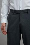 Burton Tapered Fit Grey Smart Trousers thumbnail 4