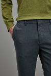 Burton Super Skinny Fit Grey Smart Trousers thumbnail 4