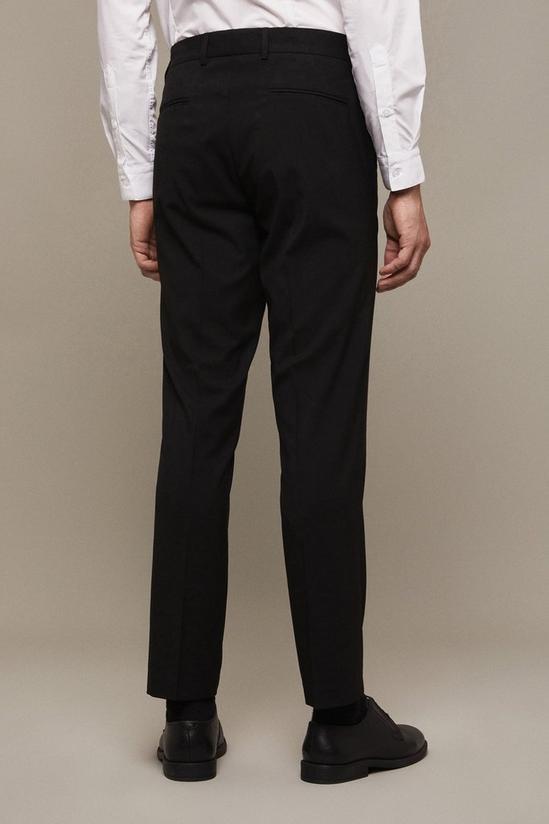 Burton Skinny Fit Black Smart Trousers 3