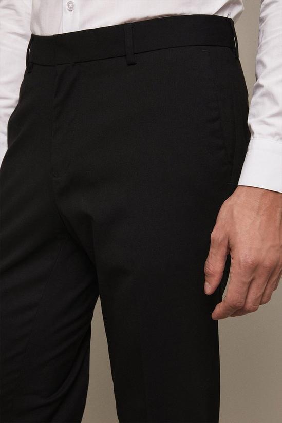 Burton Skinny Fit Black Smart Trousers 4