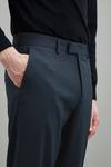 Burton Tapered Fit Navy Smart Trousers thumbnail 4