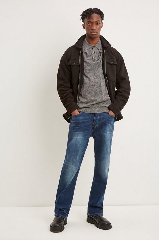 Burton Relaxed Mid Blue Jeans 1