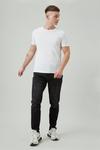 Burton Tapered Washed Black Thigh Rip Jeans thumbnail 1