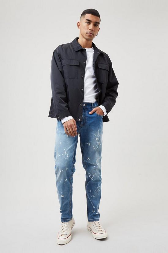 Burton Slim Bleach Paint Splatter Jeans 2