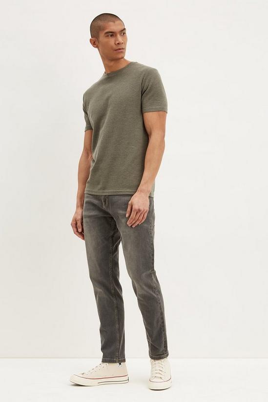 Burton Tapered Mid Grey Wash Jeans 1
