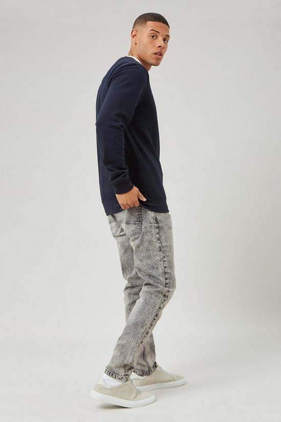 Burton Slim Light Grey Wash Jeans 3