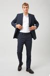 Burton Tapered Fit Navy Pinstripe Suit Trouser thumbnail 2