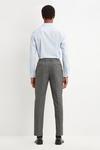 Burton Slim Fit Grey Twist Elasticated Suit Trouser thumbnail 3
