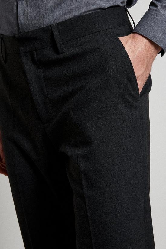 Burton Slim Fit Charcoal Essential Trouser 4