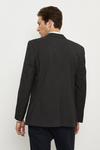 Burton Tailored Fit Charcoal Suit Jacket thumbnail 3
