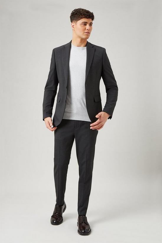 Burton Skinny Fit Charcoal Essential Trouser 1