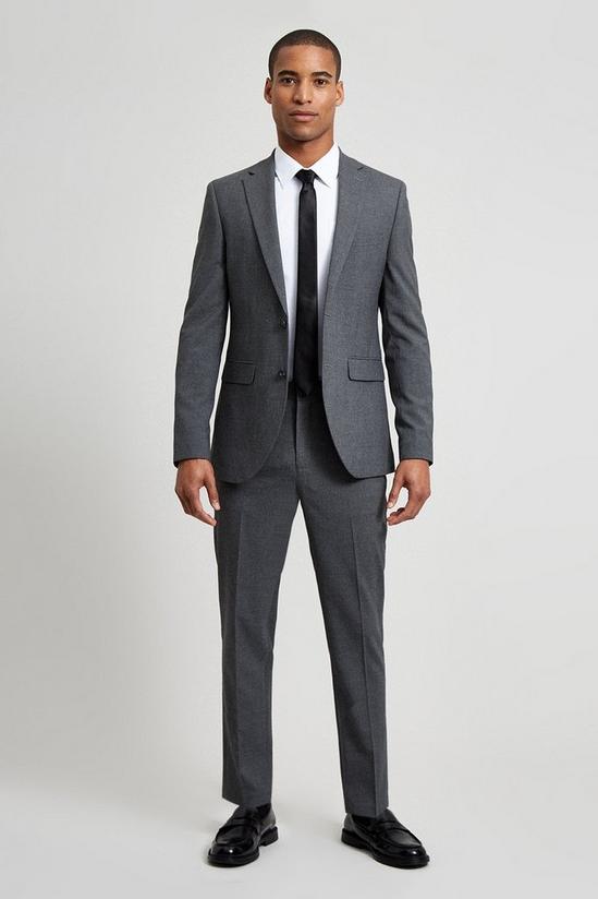 Burton Skinny Fit Light Grey Essential Trouser 1