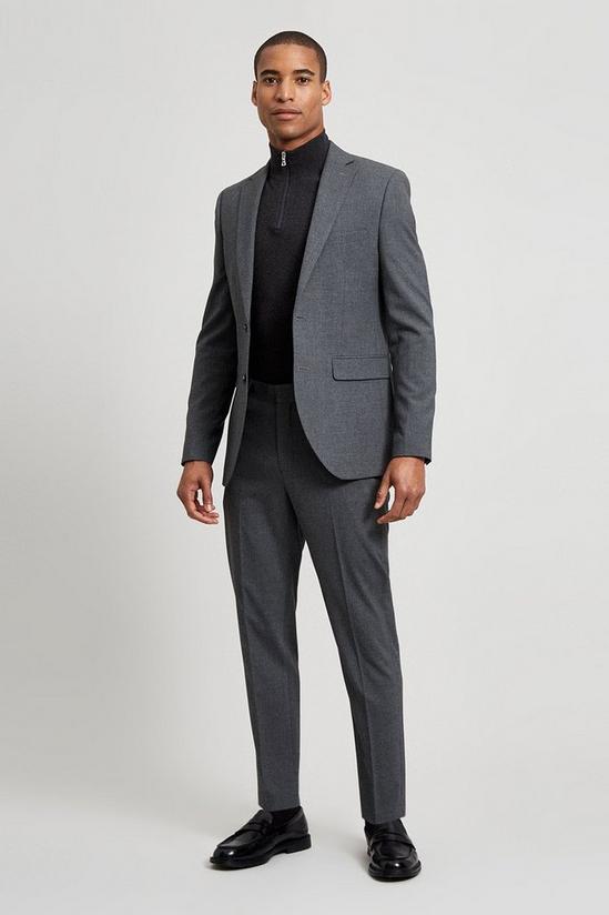 Burton Skinny Fit Light Grey Essential Trouser 2