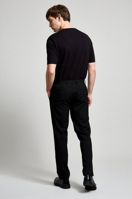 Burton Slim Fit Black Essential Trouser 3