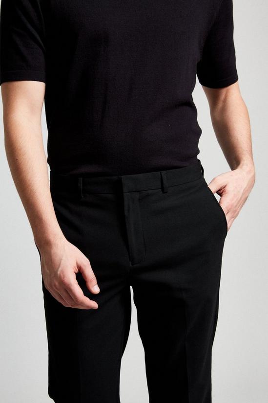 Burton Slim Fit Black Essential Trouser 5