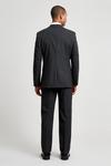 Burton Tailored Fit Charcoal Essential Trousers thumbnail 3