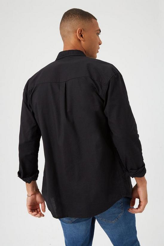 Burton Long Sleeve Oversized Fit Oxford Shirt 3