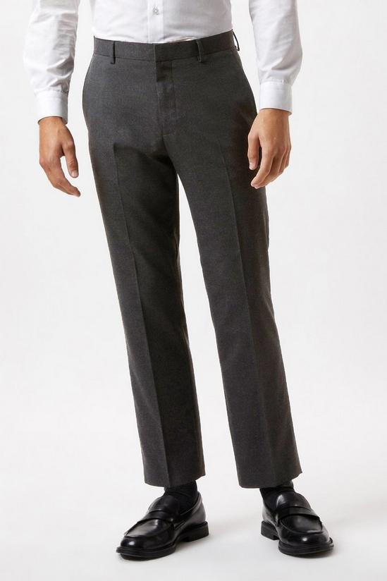 Burton Tailored Charcoal Essential Suit Trouser 1