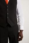 Burton Slim Fit Black Essential Suit Waistcoat thumbnail 6