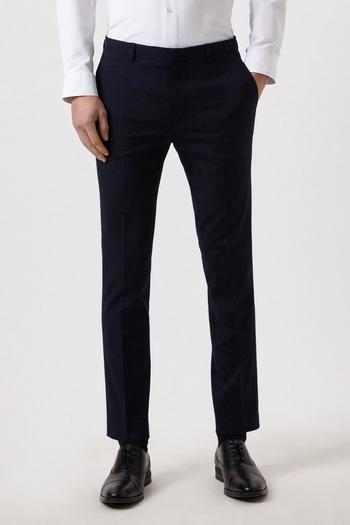 Related Product Skinny Fit Navy Essential Trousers