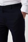 Burton Skinny Fit Navy Essential Trousers thumbnail 4