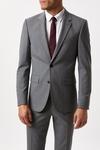 Burton Skinny Fit Light Grey Essential Suit Jacket thumbnail 2
