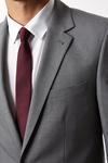 Burton Skinny Fit Light Grey Essential Suit Jacket thumbnail 4