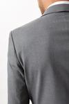 Burton Skinny Fit Light Grey Essential Suit Jacket thumbnail 6