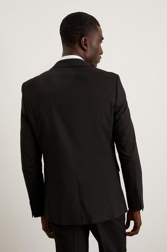 Burton Skinny Fit Black Essential Suit Jacket 3
