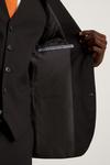 Burton Skinny Fit Black Essential Suit Jacket thumbnail 5