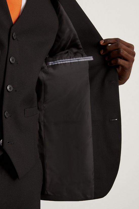 Burton Skinny Fit Black Essential Suit Jacket 5