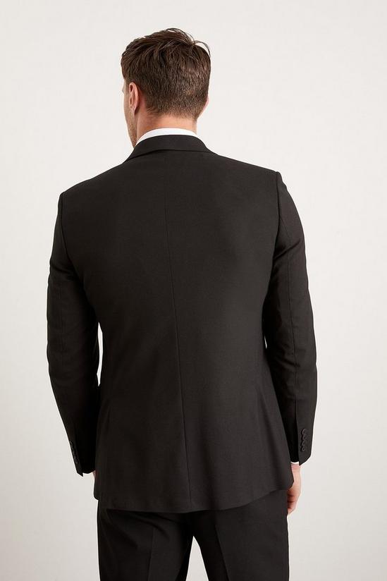Burton Tailored Fit Black Essential Suit Jacket 3