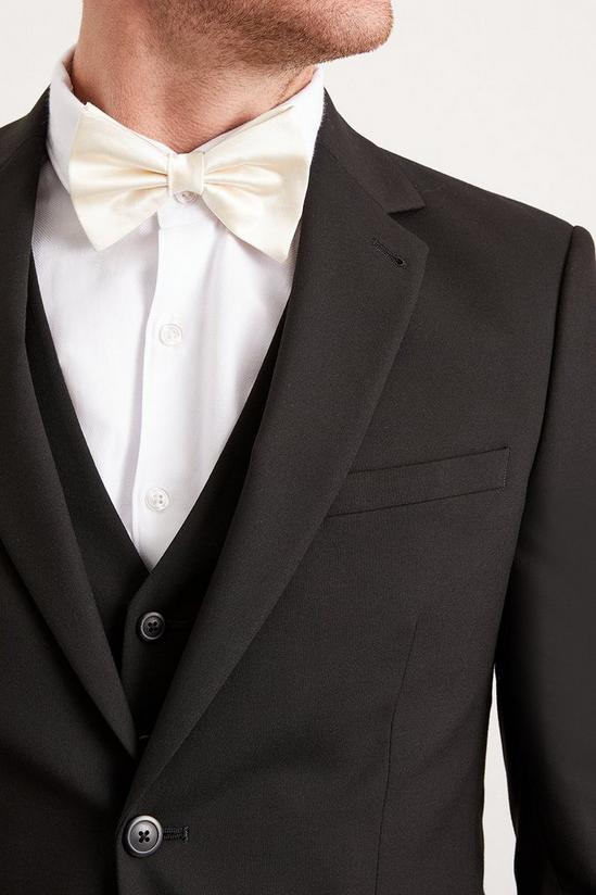 Burton Tailored Fit Black Essential Suit Jacket 6