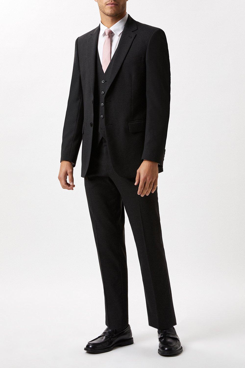 Charcoal store skinny suit