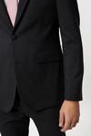 Burton Skinny Fit Charcoal Essential Suit Jacket thumbnail 5