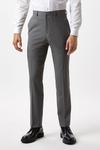 Burton Skinny Fit Light Grey Essential Suit Trousers thumbnail 1