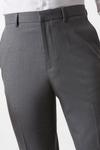 Burton Skinny Fit Light Grey Essential Suit Trousers thumbnail 4