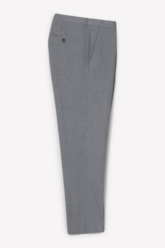 Burton Skinny Fit Light Grey Essential Suit Trousers 5